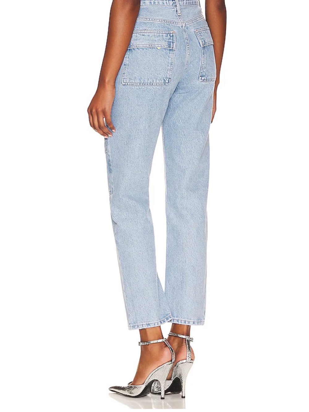 Agolde Light Blue Cooper Carpenter Jeans - Picture 10 of 10